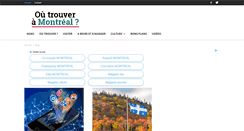 Desktop Screenshot of ou-trouver-a-montreal.ca